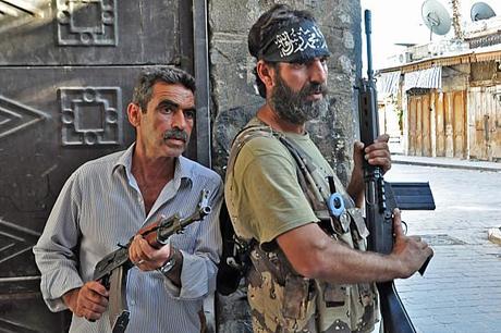 SYRIE - De la révolution au djihad ? Photo copyright Pierre PICCININ - Alep 2012