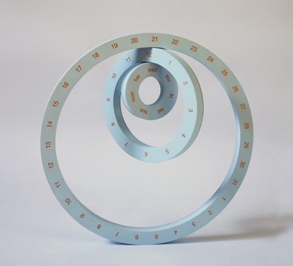 Calendrier magnétique One par Jeong Yong