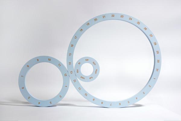 Calendrier magnétique One par Jeong Yong