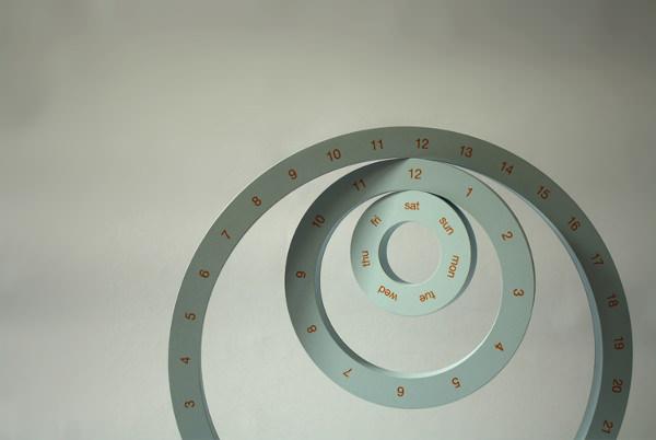 Calendrier magnétique One par Jeong Yong