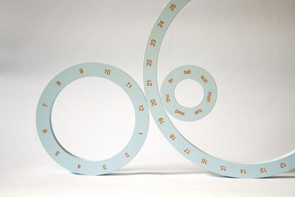 Calendrier magnétique One par Jeong Yong