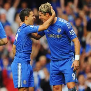 Les buts de Chelsea et le doublé de Torres