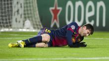 Lionel Messi : il quitte la partie sur une civière