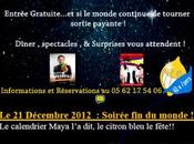 Soirée monde Citron Bleu!