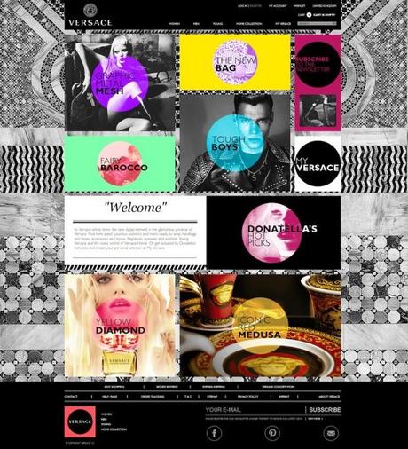 visuel site 620x682 Versace : nouvelle direction artistique, nouvelle stratégie (2/2)