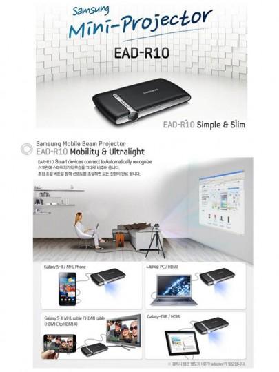 Samsung Mobile Beam : un pico-projecteur pour votre smartphone