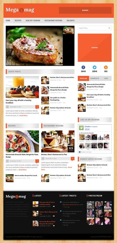 MegaMag-food-Magzine-Wordpress-theme