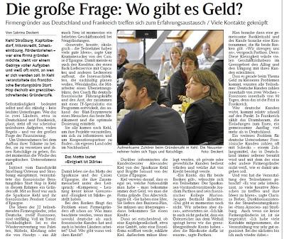 Eurodistrict - la sélection de liens d'Alsagora N° 11