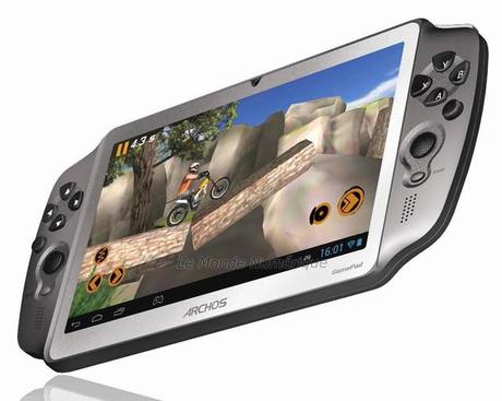 Archos lance la GamePad, une console de jeu portable/tablette tactile sous Android