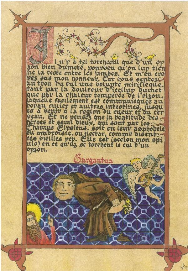 Le « torchecul » de Rabelais