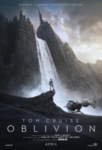 Première affiche pour Oblivion avec Tom Cruise