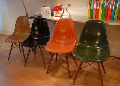 Dining-chairs Eames