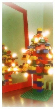 sapin en lego