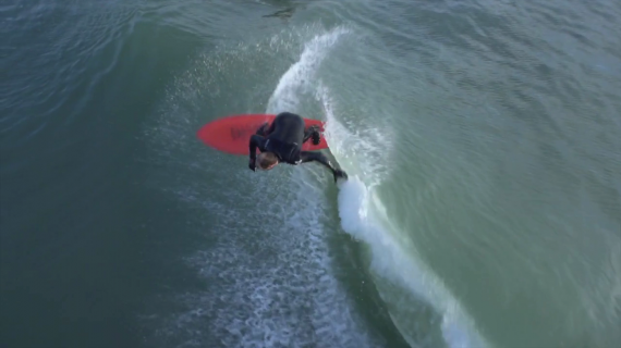 Drone surfing à La Tranche Sur Mer !