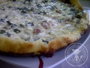 Même sans four, ce soir tu mangeras une quiche! foi de Miss Souba! {+ résultat Mug Laguiole}