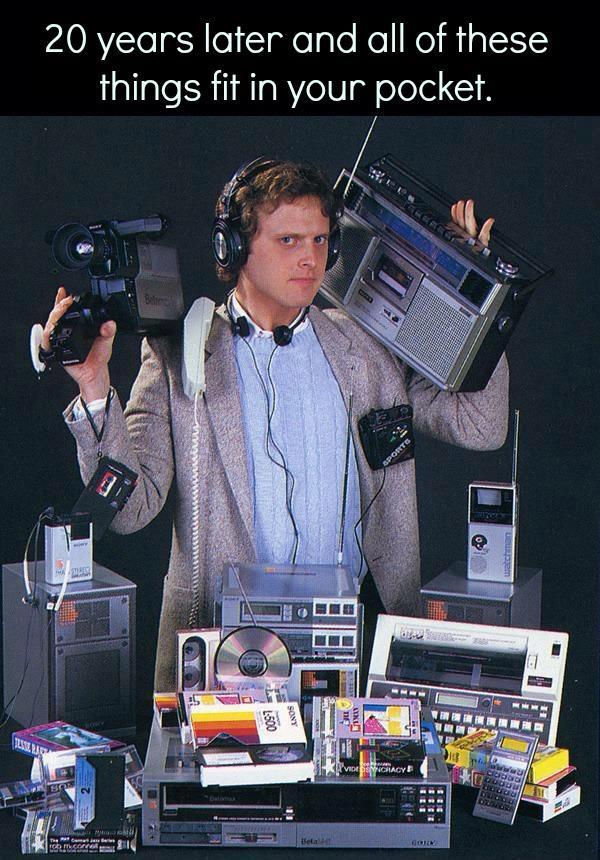 Tout ça dans un smartphone