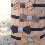 Des nœuds-papillons en bois ?