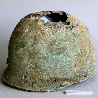 Un casque de l'âge du fer tardif découvert en Angleterre