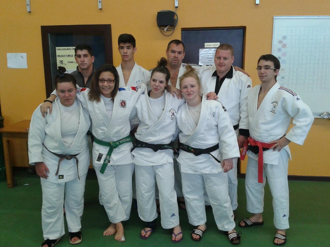 Equipe mixte de Metz Judo à la Coupe de Lorraine 2012