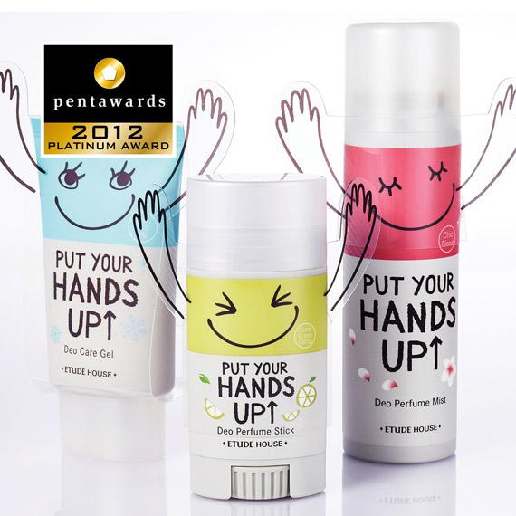 Hands up deodorant/depilatory Pentawards