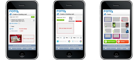FOTO.COM Lance un nouveau service pour portables et tablettes