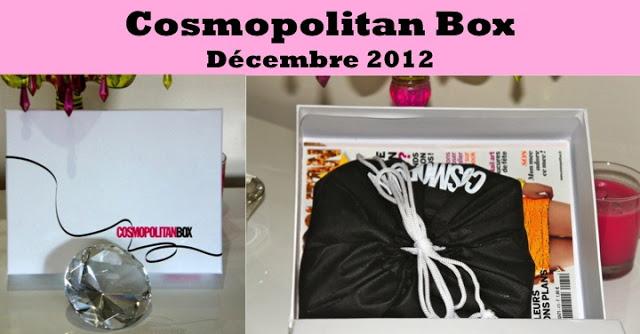 (Box Beauté) CosmopolitanBox Décembre 2012.