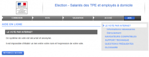 Voter en ligne = vote anonyme ?