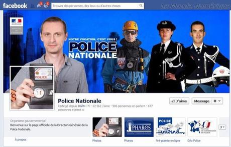 La Police Nationale ouvre des comptes sur les réseaux sociaux