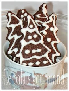 Biscuits de Noël, sablé au chocolat