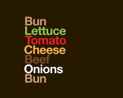 Sandwichs Typographiques