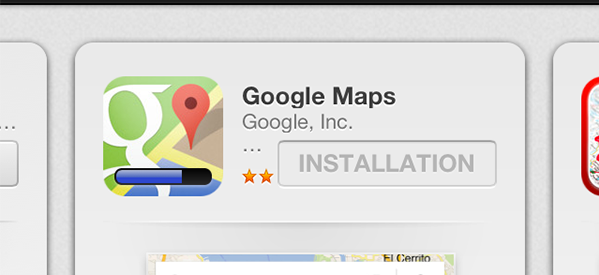 Google Maps est de retour