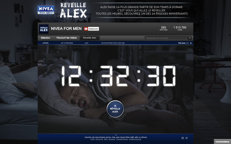 NIVEA FOR MEN lance une expérience vidéo interactive autour du réveil !