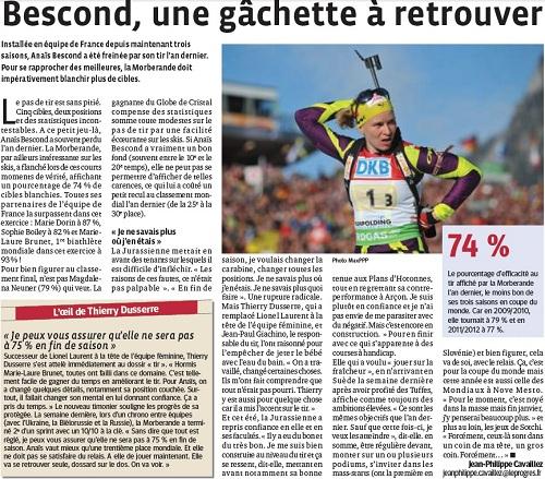 [Presse] Bescond, une gâchette à retrouver