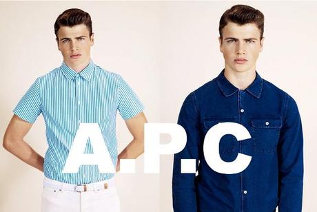 APC Printemps 2013 lookbook1 APC dévoile sa collection Printemps 2013