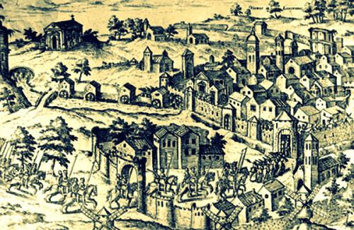 Prise de Nîmes par la cavalerie calviniste le 14 novembre 1569 