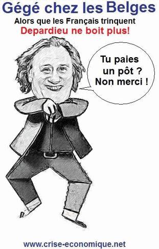 Depardieu en Belgique