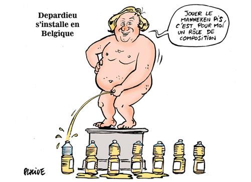 Depardieu en Belgique