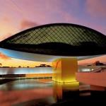 Vue du musée d'Oscar Niemeyer