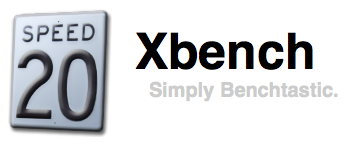 627441screen capture Xbench : Mesurer et comparer les performances de votre Mac.