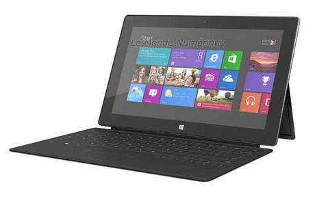 Boulanger annonce la commercialisation de la tablette tactile Surface de Microsoft