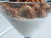 Verrine banane, fromage blanc, spéculoos