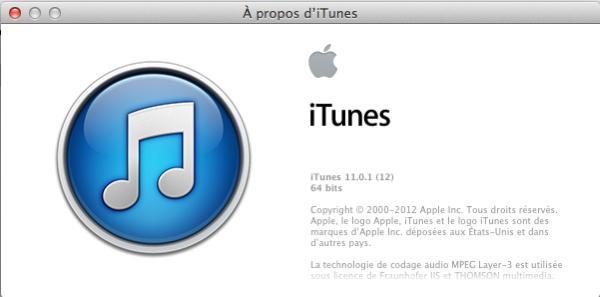 mise à jour itunes 10.0.1