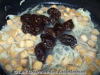 Tofu aux pruneaux