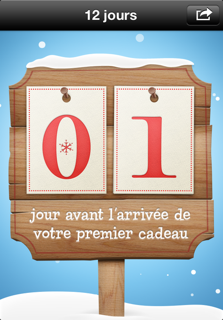 L’app 12 jours de Cadeaux iTunes est de nouveau disponible!