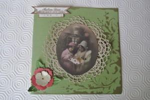 Carte de voeux vintage