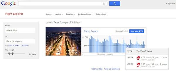 Google-Flight-Explorer