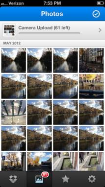 Belle MAJ de Dropbox sur iPhone (version 2.0)...