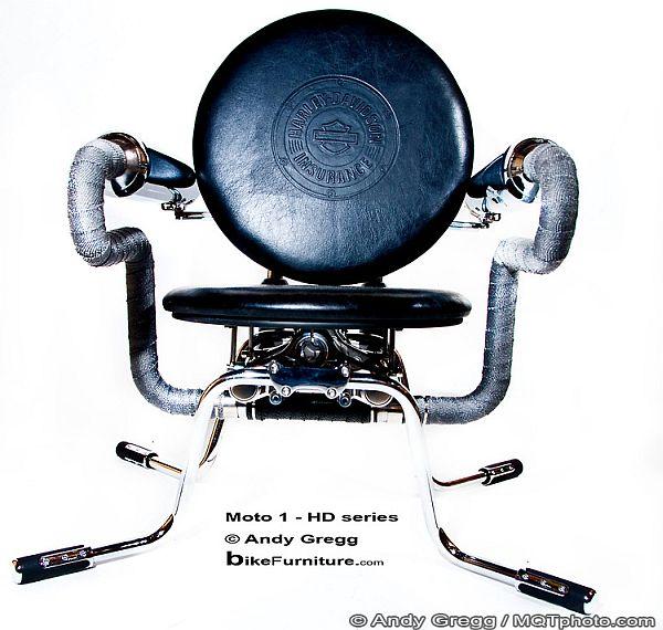 Les meubles en Harley-Davidson recyclées d'Andy Gregg - 6