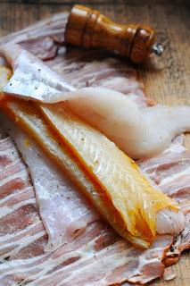 Les habitudes ont la peau dure… bien dure ! Joli rôti d'poisson du dimanche midi !