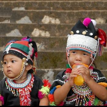 en thaïlande, le style se travaille dès le plus jeune âge. 